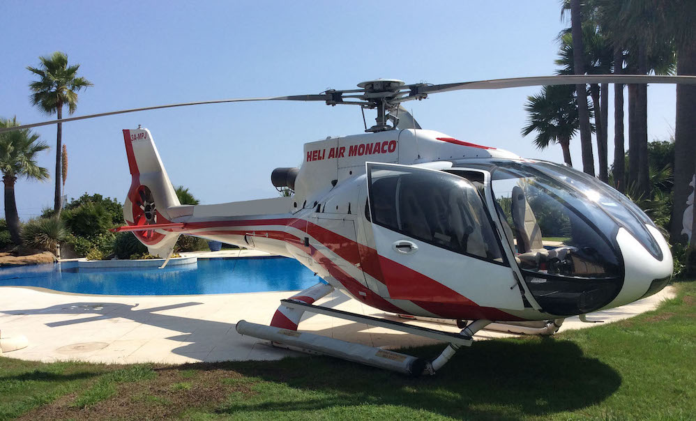 Saint tropez Helicopter transfer- Private villa- Heli Air Monaco
